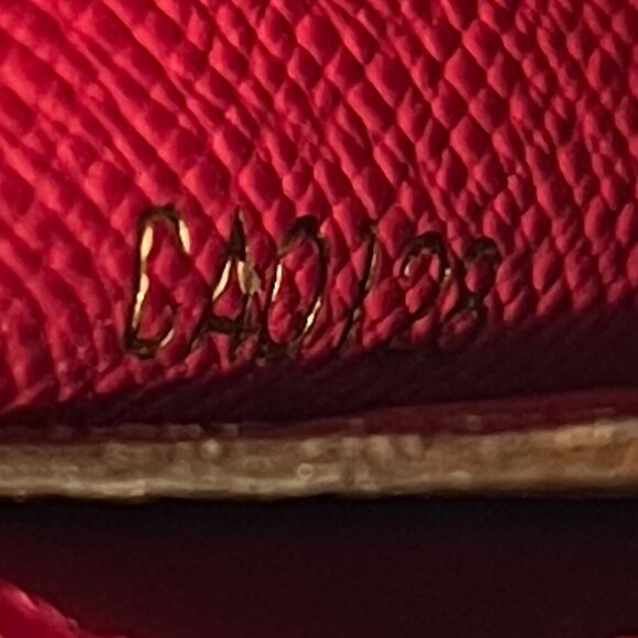 Louis Vuitton  Monogram Bloom Flower Emilie Wallet - Fuchsia - Preowned - Picture 10 of 15
